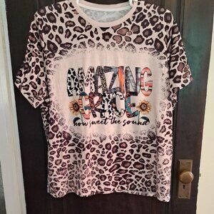 Leopard Print - Amazing Grace Shirt
